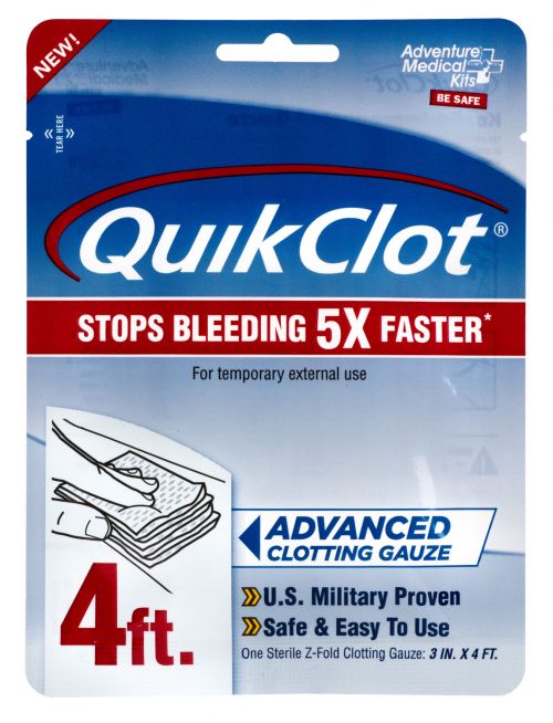Adventure Medical Kits QuikClot Clotting Gauze 3 x 48