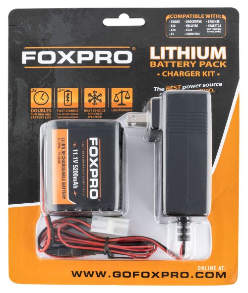 Foxpro Lithium Battery Pack Fast Charge