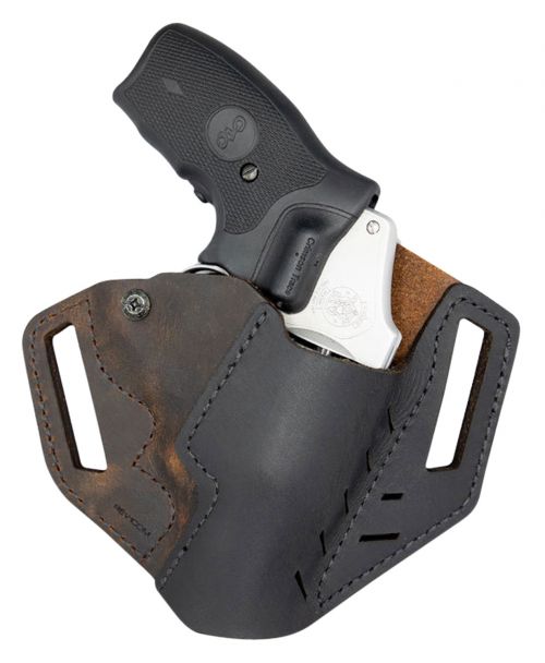 Versacarry Revolver Distressed Brown Buffalo Leather IWB S&W J Frame,Ruger LCR/SP101 Right Hand