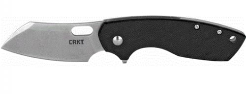 Columbia River Pilar 2.67 Plain Satin 8Cr14MoV Stainless Steel G10 Black Handle Folding