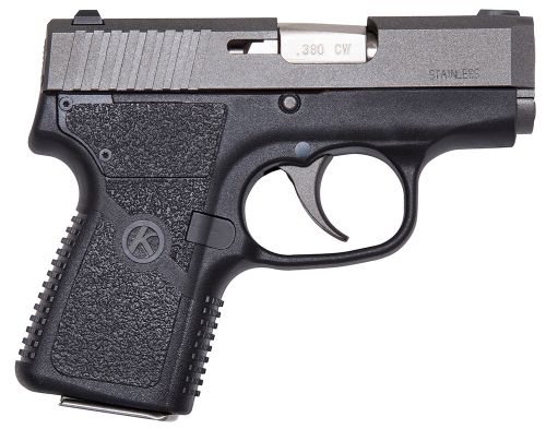 Kahr CW380 DAO 380 ACP 2.58 6+1 Poly Grip/Frm Tungsten Cerakote Slide