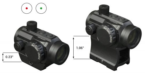 Konus Nuclear 1x 22mm 3 MOA Red Dot Sight