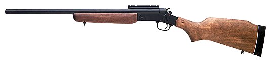 Rossi 223 Remington Single Shot w/Heavy Blue Barrel & Walnut Monte Carlo Stock