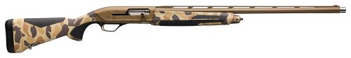 Browning Maxus II Wicked Wing 12 GA 26 4+1 3.5 Burnt Bronze Cerakote Vintage Tan Camo Fixed Overmolded Grip Panel