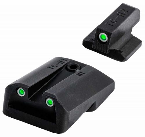 TruGlo Tritium Night for 1911 with Novak 270 Front, 500 Rear Handgun Sight