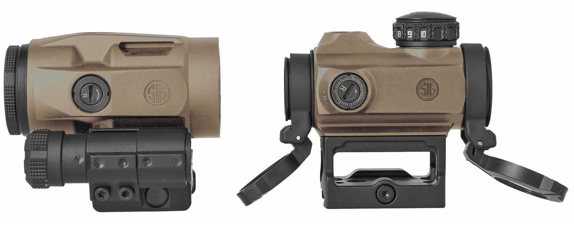 Sig Sauer Romeo-MSRJuliet3 FDE Micro Combo 1x3x 20mm22mm Red