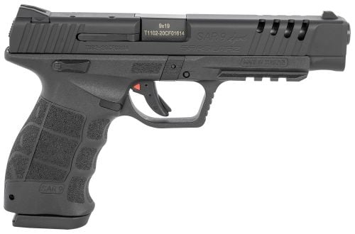 キハダ　SAR SAR USA SAR9 Sport Black 9MM 17RD SAR9SPTBL | 17+1 Rounds, 5.2
