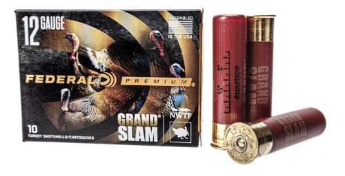 Federal Premium Grand Slam Turkey Lead Shot 12 Gauge Ammo 3.5 #5 10 Round Box
