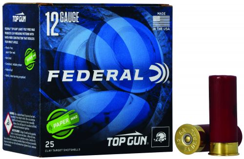 Federal Top Gun 12 GA 2.75 1 1/8 oz 7.5 Round 25 Bx/ 10 Cs