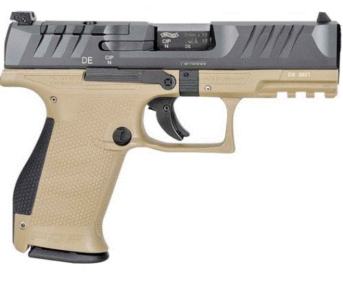 Walther Arms PDP Compact Optic Ready Tan/Black 9mm Pistol