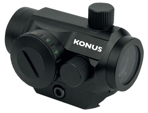 Konus Nuclear-QR 1x 3 MOA Dual Illuminated Red Dot Sight