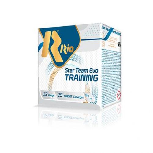 Rio Ammunition Star Team EVO, 12 Gauge, 2.75, 1 oz, #7.5 Shot, 25 Per Box