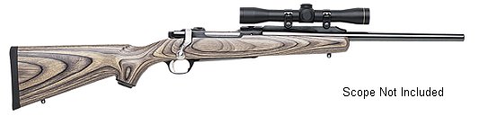 Ruger M77 Mark II Frontier Bolt-Action Rifle .308 Winchester 16-1/2 Barrel 4 Rounds Black Laminated Wood Stock Blued Barrel