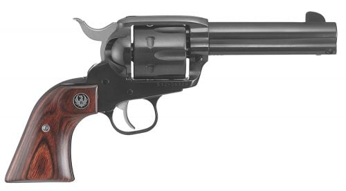 Ruger Vaquero .357 Magnum 4 5/8 Blue, Hardood Grip, 6 Shot Revolver