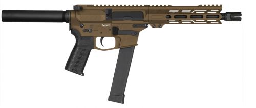 CMMG Inc. PE10A42C8MB Banshee MK10 10mm 30rd 8 Midnight Bronze Black Nitride Barrel Black Magpul MOE w/Buffer Tube