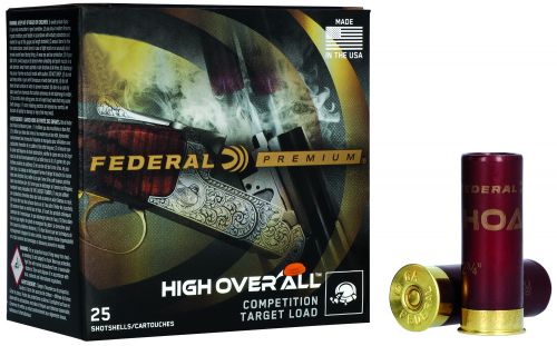 Federal Premium High Overall 12 GA 2.75 1 oz 8.5 Shot, 25rd Box