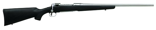 Savage Model 16FCSS Weather Warrior Series Bolt-Action Rifle .22-250 Remington 22 4 Rounds Black Synthetic AccuStock Sta