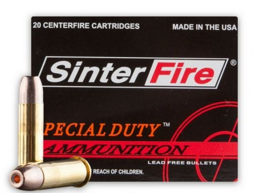 Sinterfire Special Duty Pistol Ammo 38 Spcl. 110 gr. HP 20 rd.