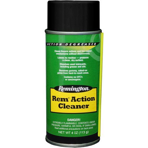 Remington Accessories Rem Action Cleaner Removes Oil, Grease, Dirt 4 oz Aerosol