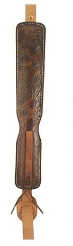 Hunter Company 027-25 Custom Brown Leather/Suede with Deer & Acorn Design for Rifle