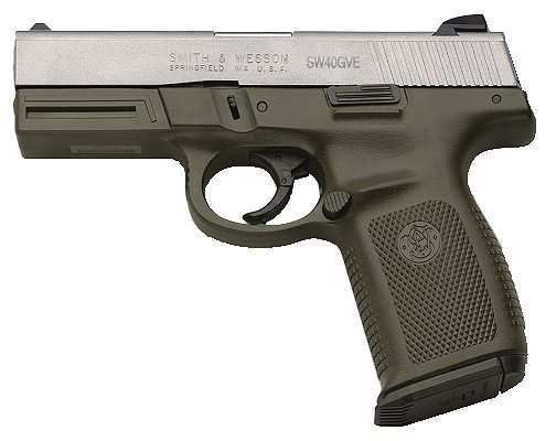 Smith & Wesson SW40GVE .40SW Green/Matte, 14 round