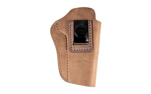 Uncle Mikes Inside Waistband Leather Holster Size 6 Fits 4/5 1911 with Rail and Hi Power