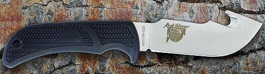 Outdoor Edge Kodi Skinner Fixed AUS-8 Skinner w/ Gut Hook Blade Kraton