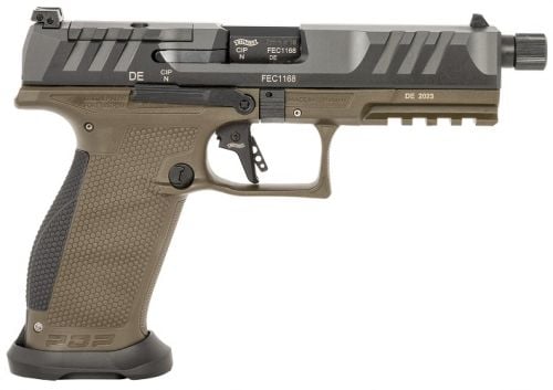 Walther Arms PDP Pro 5.1 Optic Ready 9mm 18rd OD Green Threaded Barrel