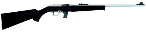 Mossberg & Sons 10 + 1 .22 LR Semi-Automatic w/Silver Finish/Black Sy