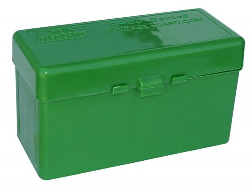 MTM Case-Gard RL6010 Ammo Box Flip-Top for .30-06/25-06 Rem/.270 Win Green Polypropylene 60rd