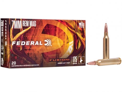 Federal Fusion  7mm Rem Magnum 175gr  20rd box