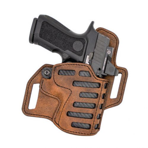 Versacarry Compound OWB Holster RH Size 2 Brown