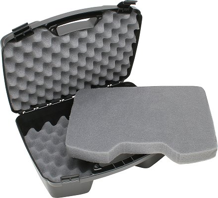 MTM Black Four Pistol Handgun Case