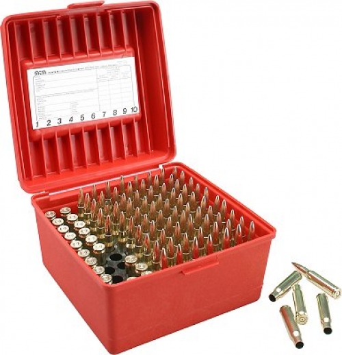 MTM 100 Round WSM/WSSM Rifle Ammo Box