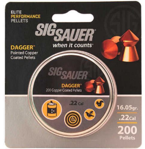 Sig Sauer Airguns DAGGER Dagger .22 Pellet Copper-Coated Lead 200