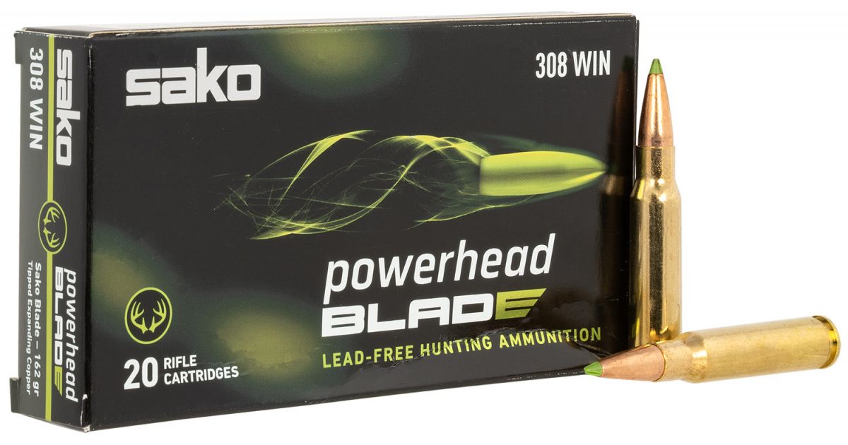 望華 SAKO TIKKA PowerHead Blade 308 Win 162 gr 20 Per Box 1145