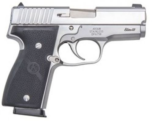 Kahr Arms K4048 K40 Elite DAO 40S&W 3.5 6+1 Black Polymer Grip Stainless