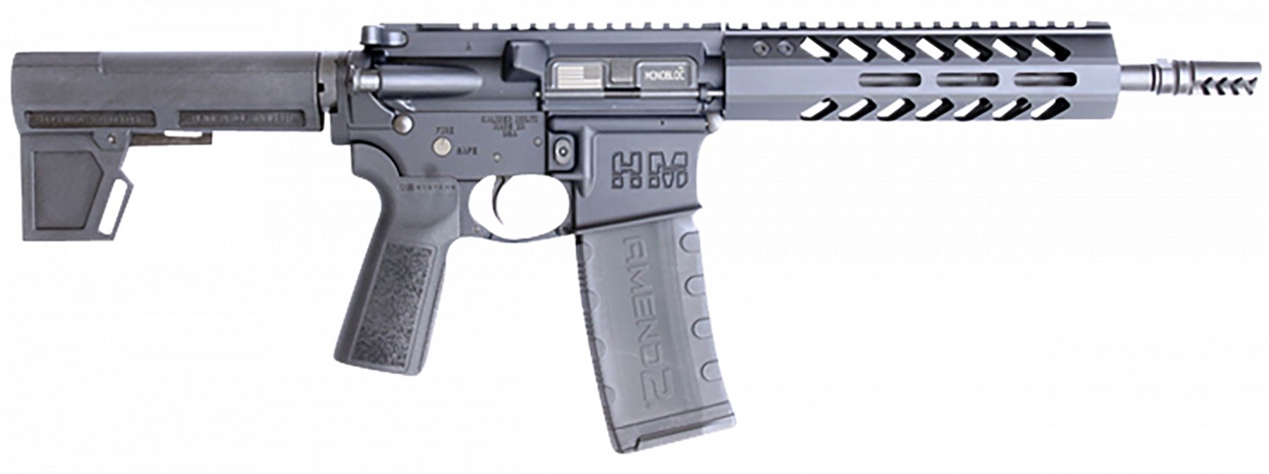 HM Defence RaiderMC 556 SBR pistol | HMP15FMB556C