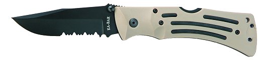 Kabar Mule Knife w/Serrated Edge