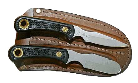 KOA Muskrat/Cub Bear Set D2 Steel Flesher/Caper D2 Steel Suregrip Syn Rbbr