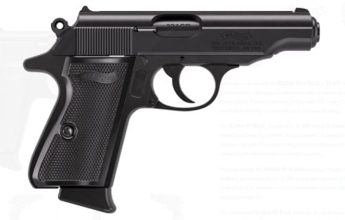 Walther Arms PP 32 ACP Semi Auto Pistol 4796030 | 8+1 Rounds, 3.9
