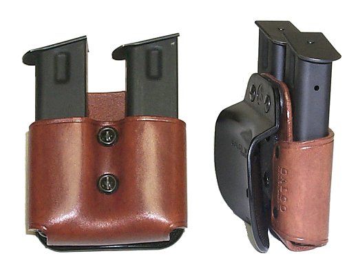 Galco DOUBLE MAG PADDLE 26B Fits Belts up to 1.75 Black Leather