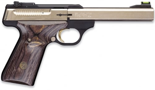 Browning Buck Mark Plus Nickel 10+1 .22 LR 5.5