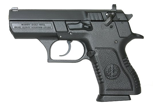 Magnum Research Baby Eagle Polymer Compact 9mm, Black, 12rd