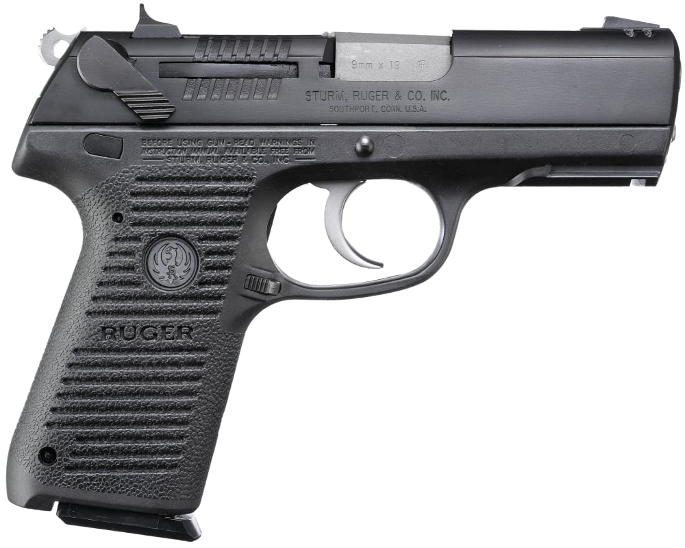 Ruger P95 9mm Blue, w Rail