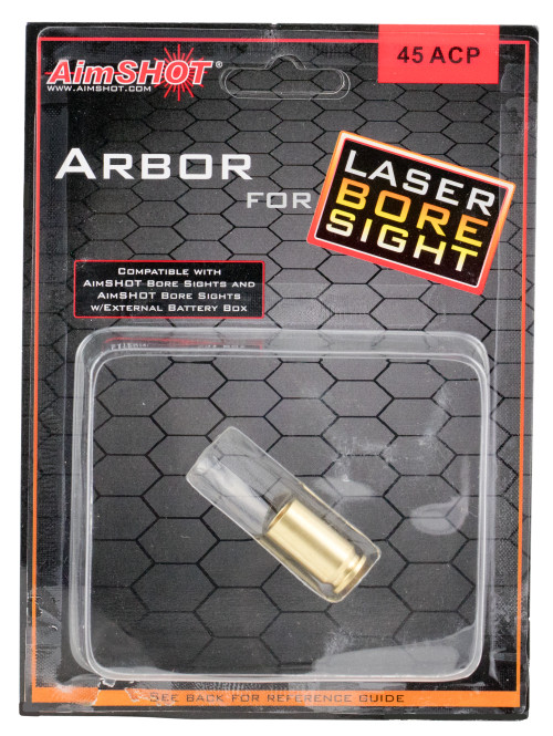 AimShot AR45ACP Arbor 45 ACP for use with 30 Carbine Laser Boresight