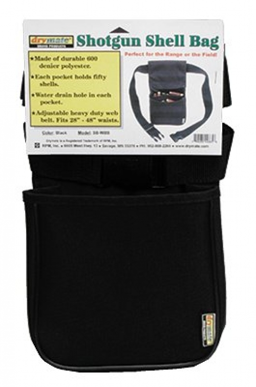 Drymate Black Shell Bag w/Heavy Duty 2 Wide Web Belt