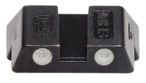 For Glock G42/43 Rear Night Sight For Glock 42/43 Steel White Black