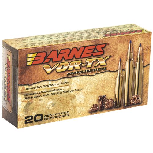 Barnes VOR-TX TXS Boat Tail 6.5mm Creedmoor Ammo 20 Round Box