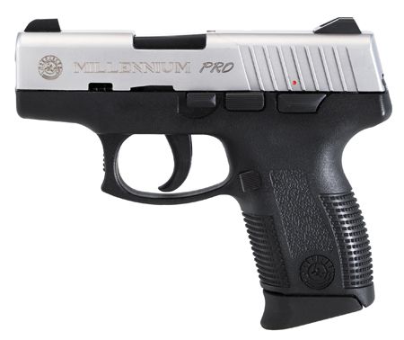 Taurus PT111 9mm Stainless GRAY FRAME MILLENIUM PRO 12RD